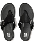 FitFlop Gracie Buckle Leather Toe-Post Sandals Dynamicush