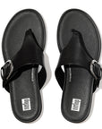 FitFlop FitFlop GRACIE Buckle Leather Toe-Post Sandals Dynamicush