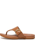 FitFlop Gracie Buckle Leather Toe-Post Sandals Dynamicush