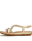 FitFlop FitFlop GRACIE Crystal Strappy Back-Strap Sandals SANDAL Platino UK3