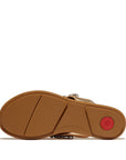 FitFlop GRACIE Jewel-Deluxe Metallic-Leather Flip-Flops Sandal