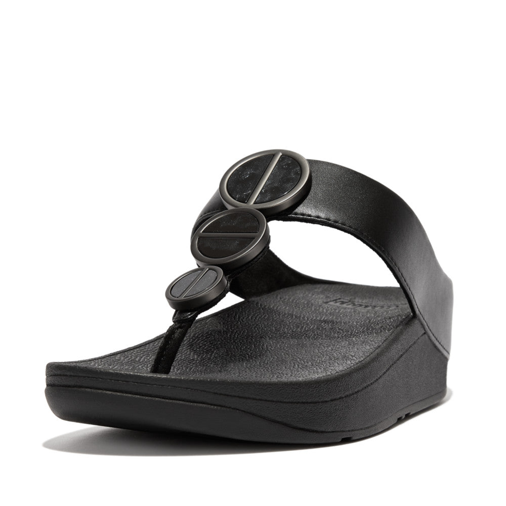 FitFlop FitFlop HALO Metallic-Trim Sandals