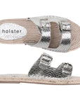Holster Fashion South Africa Holster Reign Sandal Silver Snake UK3