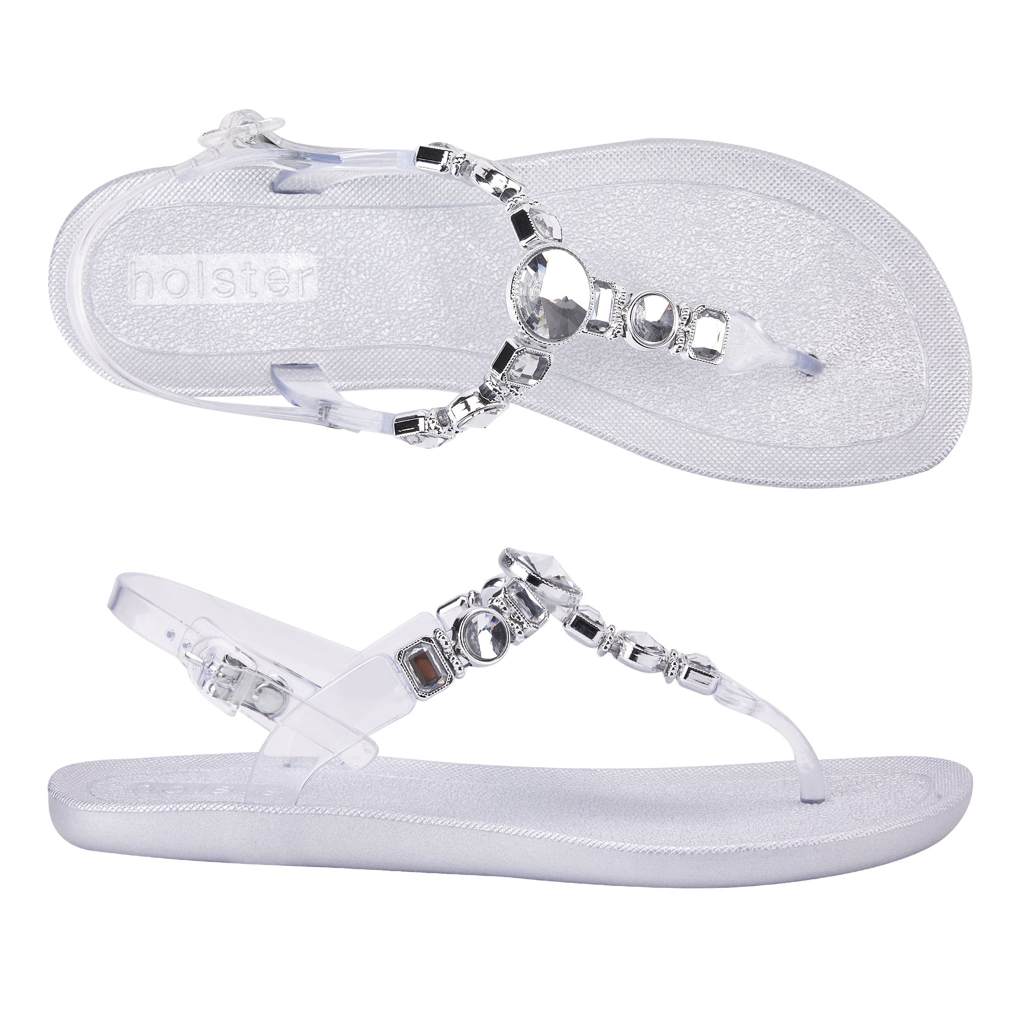 Holster Fashion South Africa Holster Amity Sandal Clear UK3