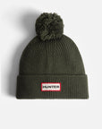 Hunter Hunter Brenig Ribbed Pom Beanie Cap Kambaba One Size