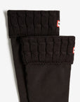 Hunter Recycled 6 Stitch Cable Cuff Tall Boot Socks