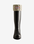 Hunter Recycled 6 Stitch Cable Cuff Tall Boot Socks