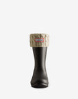 Hunter Recycled 6 Stitch Cable Cuff Short Boot Socks