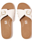 Adjustable Buckle Leather Sliders IQUSHION iQushion