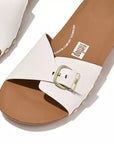 FitFlop FitFlop IQushion Adjustable Buckle Leather Slide Slide