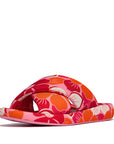 D-Luxe Padded Flowerz Cross Slides IQUSHION iQushion