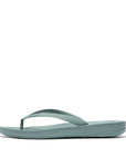Mens Ergonomic Flip-Flops IQUSHION iQushion Grey Stone 7