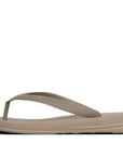 Mens Ergonomic Flip-Flops IQUSHION iQushion Timberwolf 7