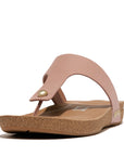Leather Toe-Post Sandals IQUSHION iQushion