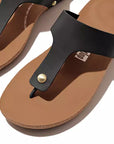 FitFlop FitFlop IQushion Leather Toe-Post Sandals Sandal