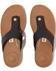 FitFlop FitFlop IQushion Leather Toe-Post Sandals Sandal