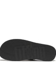 Mens Leather Toe-Post Sandals IQUSHION iQushion