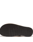Mens Leather Toe-Post Sandals IQUSHION iQushion