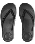FitFlop IQUSHION Multi-Crystal Ergonomic Flip-Flops Slippers
