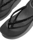 FitFlop IQUSHION Multi-Crystal Ergonomic Flip-Flops Slippers