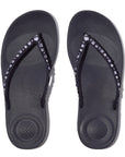 FitFlop IQUSHION Multi-Crystal Ergonomic Flip-Flops Slippers