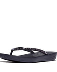 FitFlop IQUSHION Multi-Crystal Ergonomic Flip-Flops Slippers