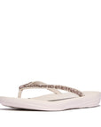 FitFlop IQUSHION Multi-Crystal Ergonomic Flip-Flops Slippers