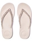 FitFlop IQUSHION Multi-Crystal Ergonomic Flip-Flops Slippers