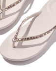 FitFlop IQUSHION Multi-Crystal Ergonomic Flip-Flops Slippers