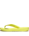 FitFlop FitFlop IQUSHION Sparkle Flip-Flops iQushion Sunny Lime UK 4