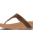 FitFlop FitFlop LOTTIE Glitzy Microwobbleboard Bronze UK3