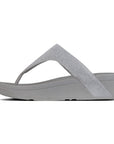 FitFlop FitFlop LOTTIE Glitzy Microwobbleboard Silver UK3