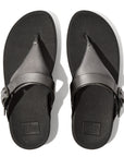 FitFlop FitFlop LULU Adjustable Leather Toe-Posts Microwobbleboard