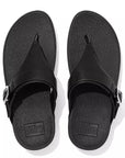 FitFlop FitFlop LULU Adjustable Leather Toe-Posts Microwobbleboard