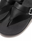 FitFlop FitFlop LULU Adjustable Leather Toe-Posts Microwobbleboard