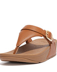 FitFlop FitFlop LULU Adjustable Leather Toe-Posts Microwobbleboard