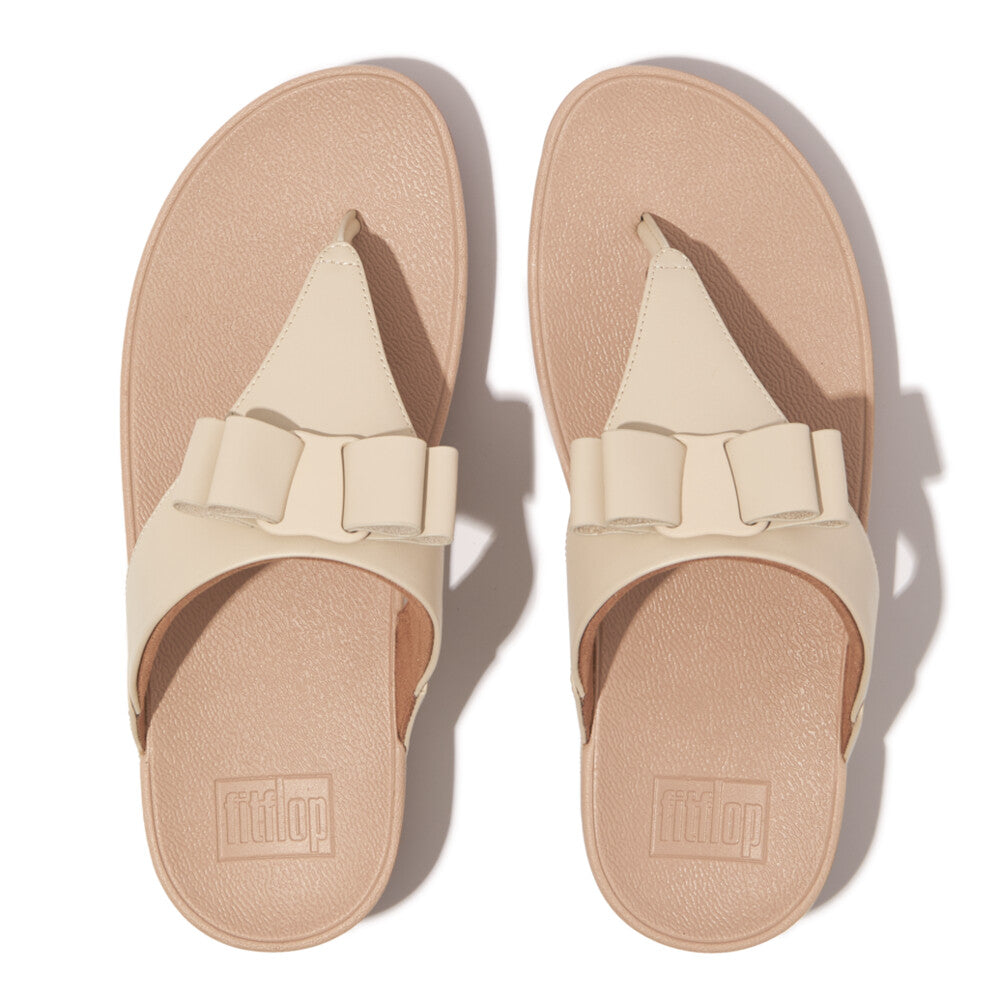 FitFlop FitFlop LULU Bow leather Toe-Post Sandals