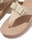 FitFlop FitFlop LULU Bow leather Toe-Post Sandals