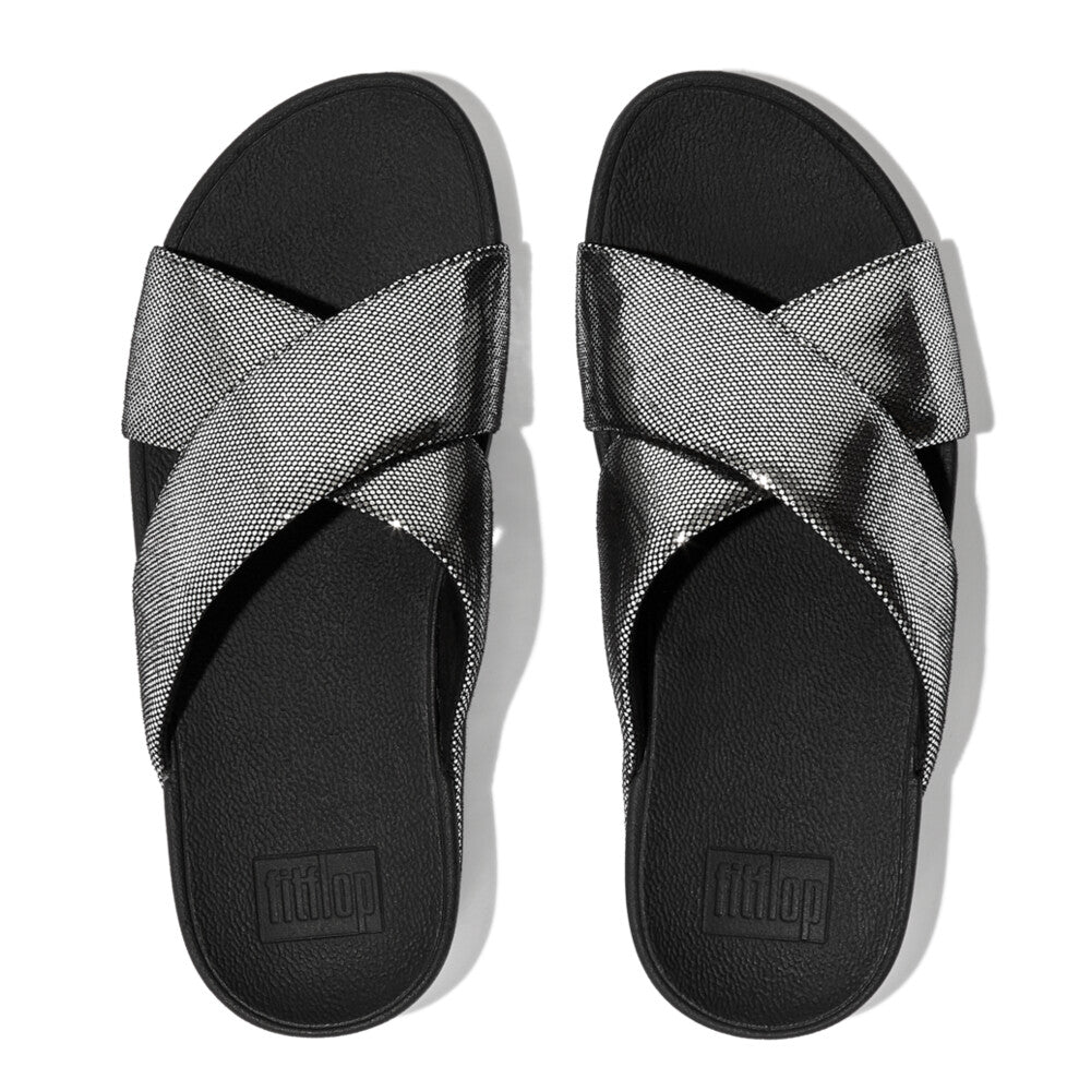 FitFlop LULU Lustra Cross Slide Slide