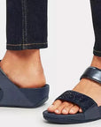 FitFlop FitFlop LULU Crystal Slide Sandals Microwobbleboard