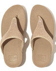 FitFlop FitFlop LULU Crystal Toe-Post Sandals Microwobbleboard