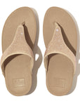 Crystal Toe-Post Sandals LULU Microwobbleboard