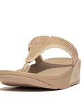 FitFlop FitFlop LULU Crystal Toe-Post Sandals Microwobbleboard