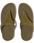 FitFlop FitFlop LULU Crystal Toe-Post Sandals Microwobbleboard