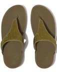 Crystal Toe-Post Sandals LULU Microwobbleboard