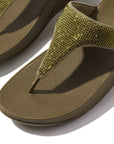 FitFlop FitFlop LULU Crystal Toe-Post Sandals Microwobbleboard