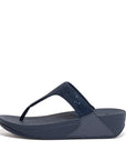 Crystal Toe-Post Sandals LULU Microwobbleboard Midnight Navy 3