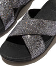 FitFlop FitFlop LULU Glitterball Cross Slide Microwobbleboard