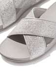 FitFlop Lulu Glitterdust Cross Slides Sandal