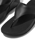 FitFlop FitFlop LULU Leather Toe-Post Sandals Microwobbleboard